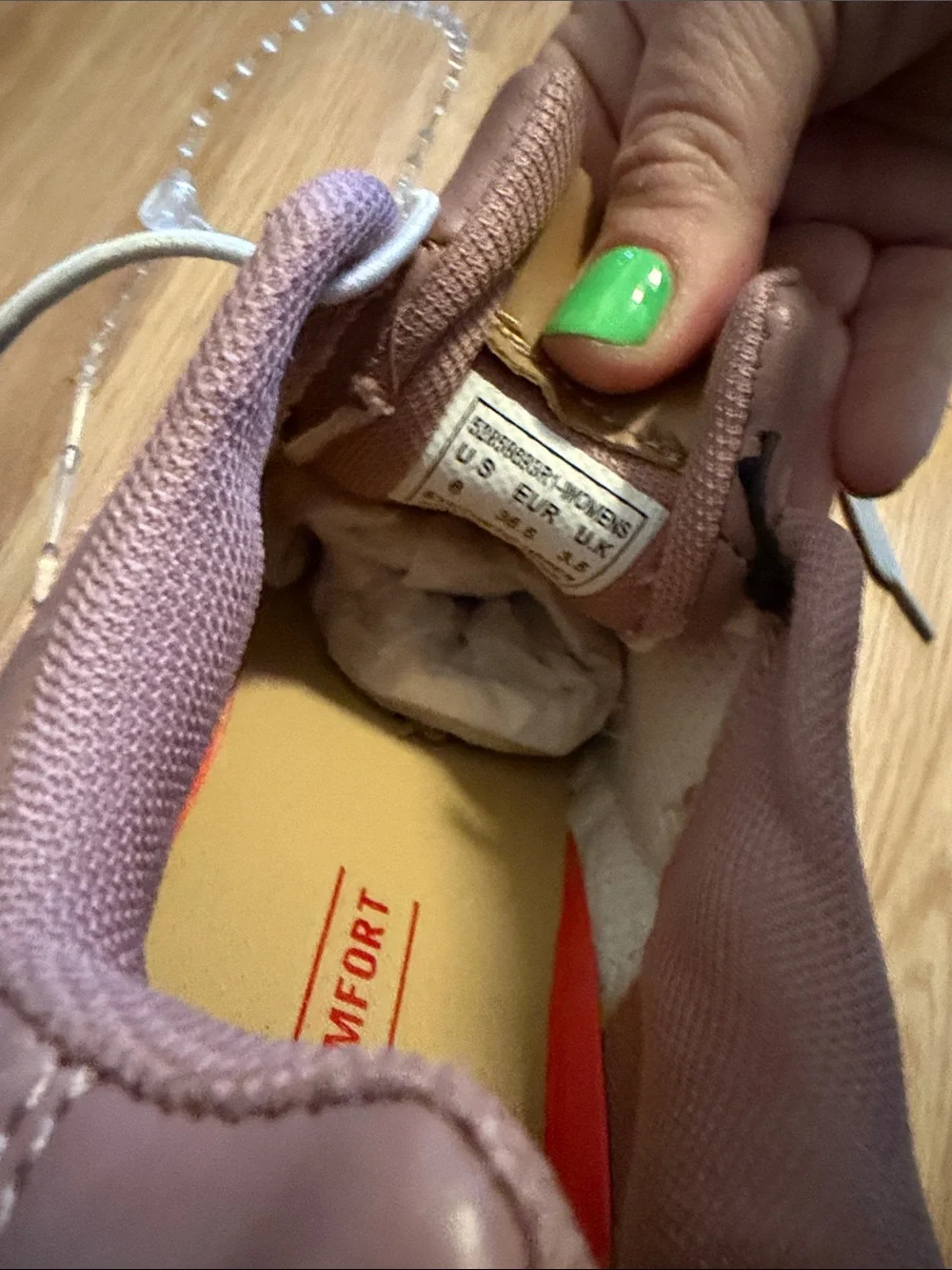 Levi's Women's Lace-Up Sneakers in Dusty Pink